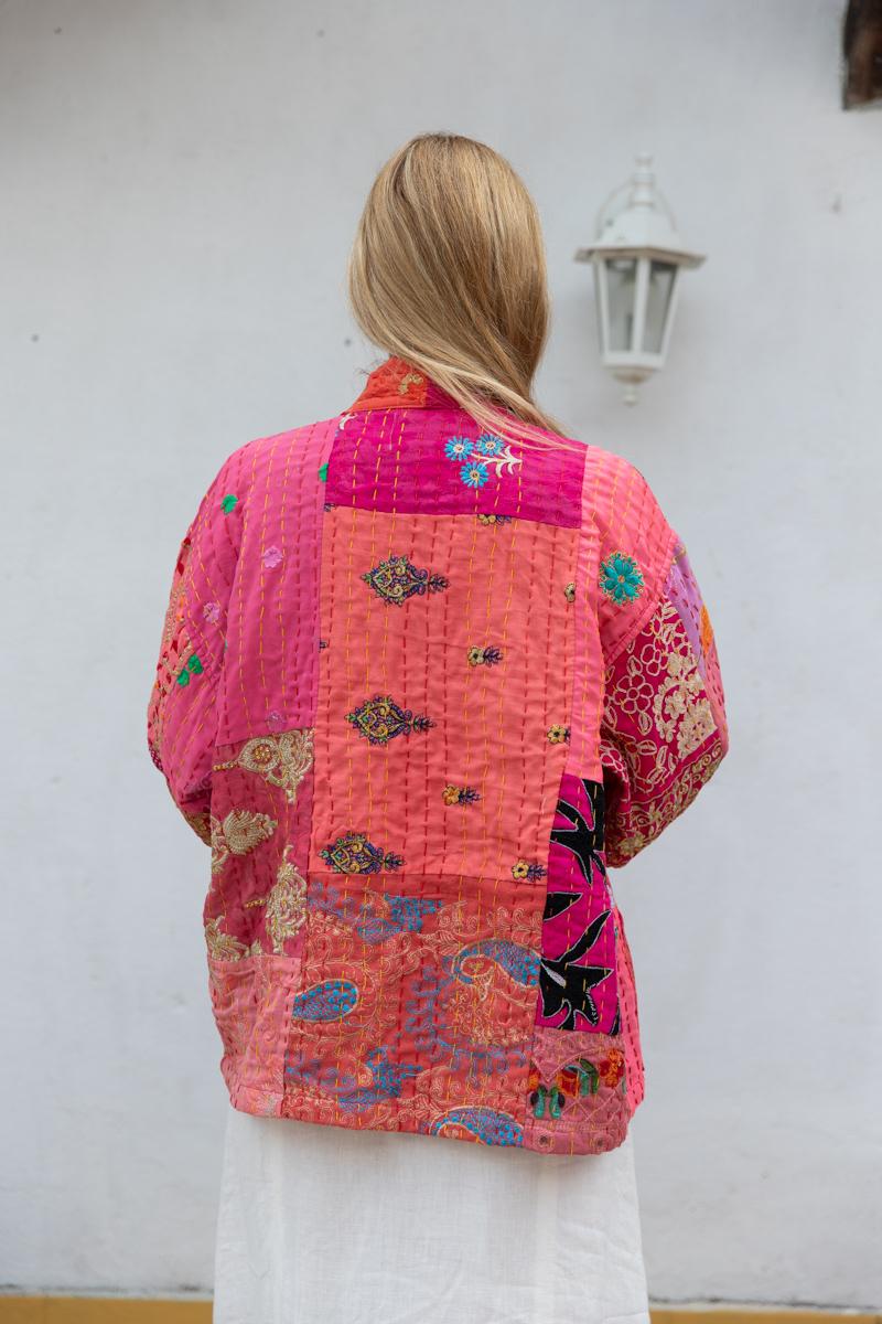 Old Kantha Patchwork Jacket