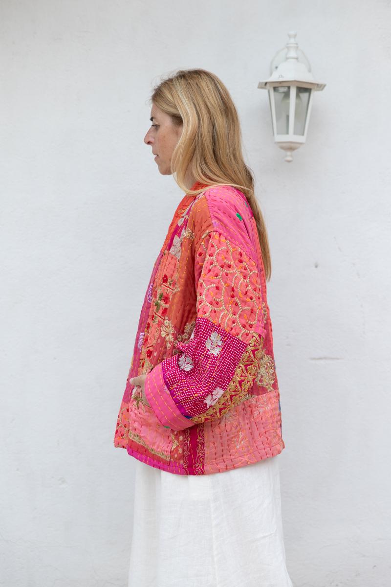 Old Kantha Patchwork Jacket