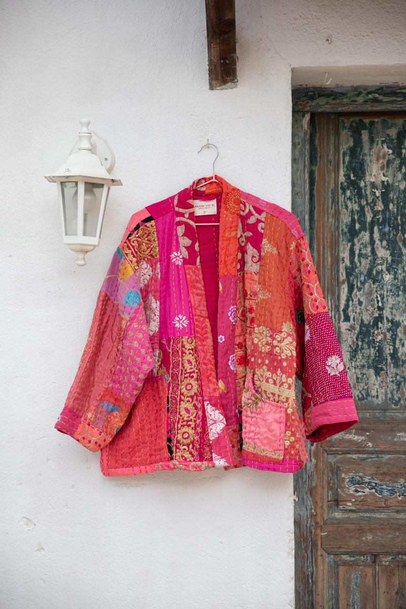 Old Kantha Patchwork Jacket