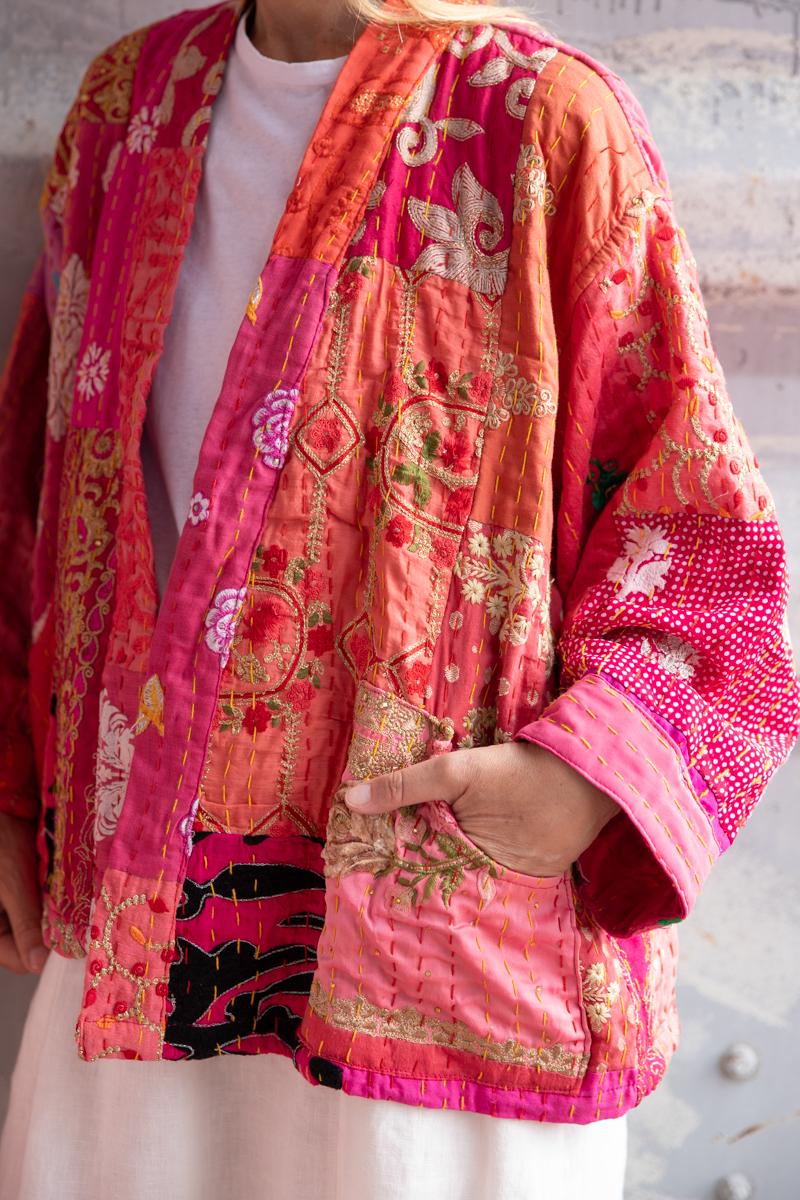 Old Kantha Patchwork Jacket