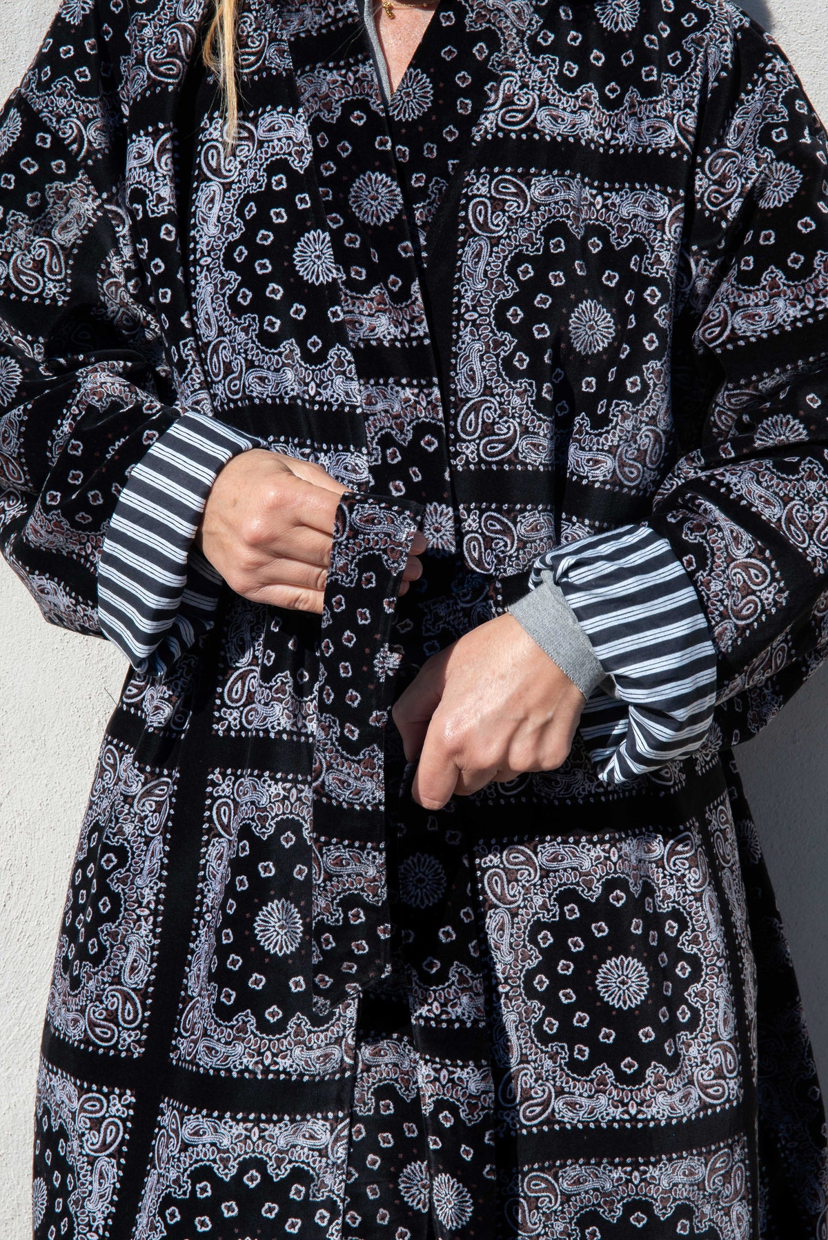 Velvet Long Jacket