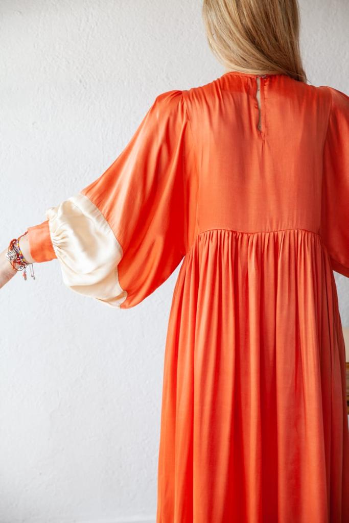 Juliana Orange Dress