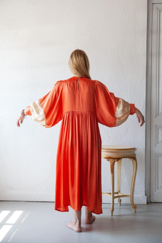 Juliana Orange Dress