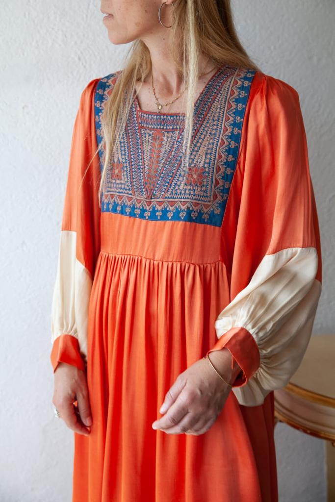 Juliana Orange Dress