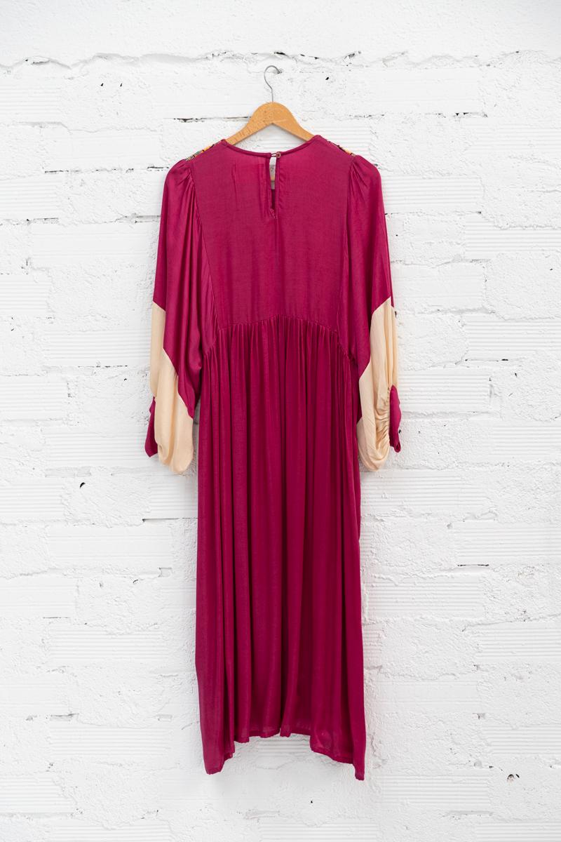 Juliana Pink & Cream Dress