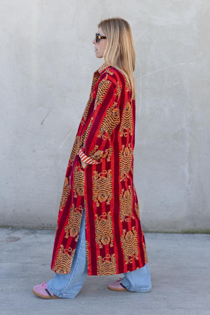 VELVET KIMONO