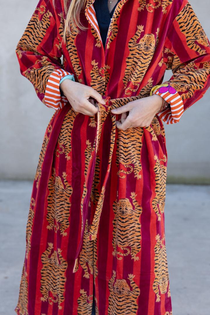 VELVET KIMONO