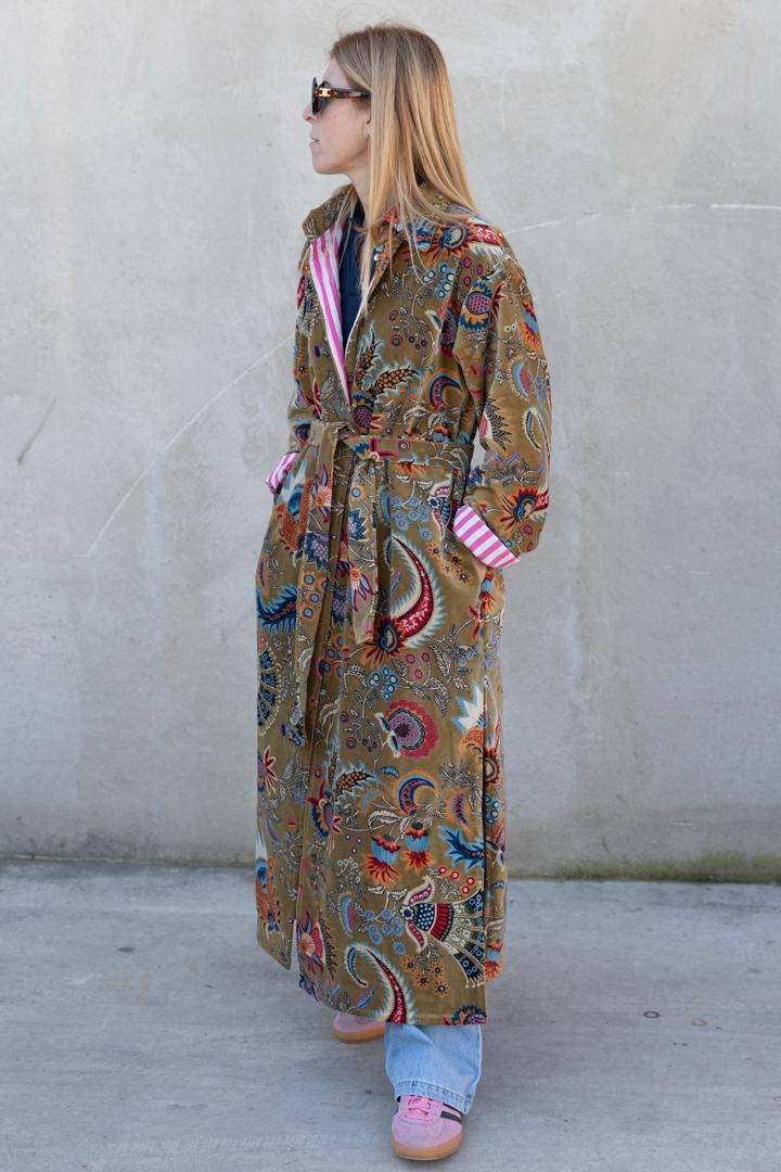 VELVET KIMONO