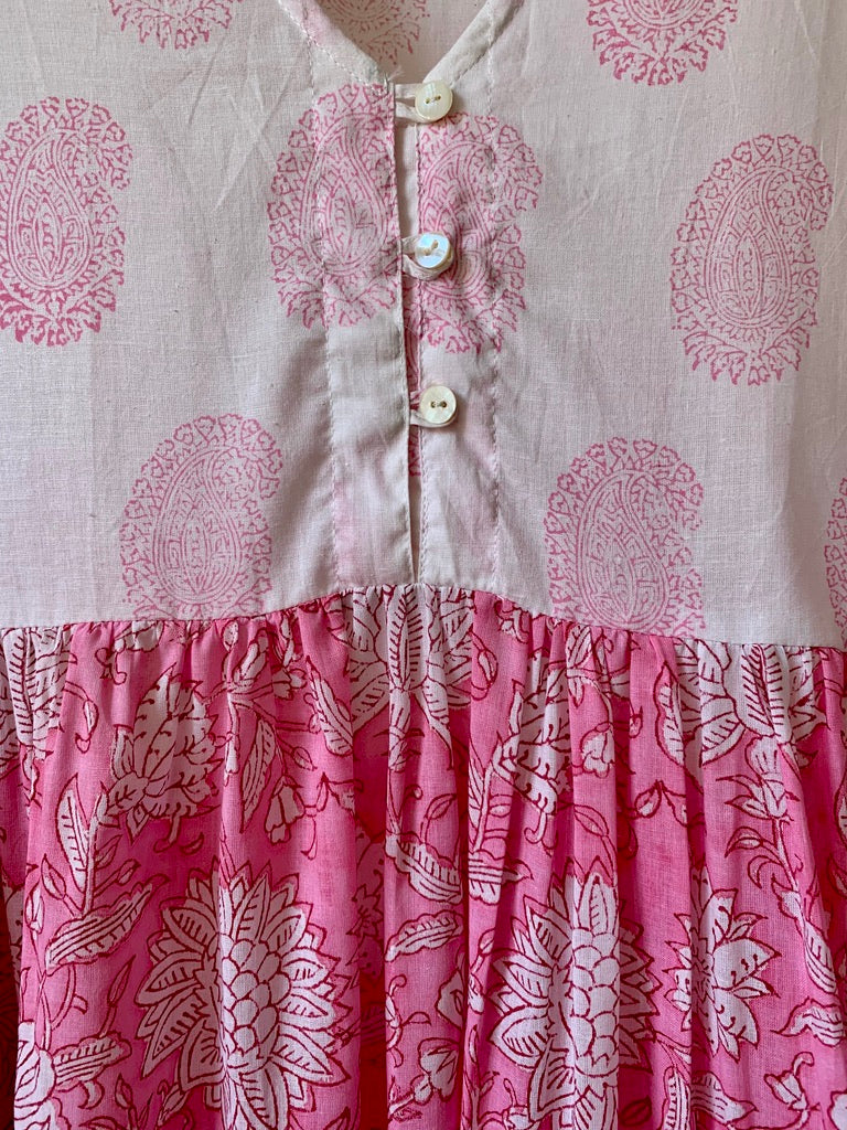 Block Print Dress