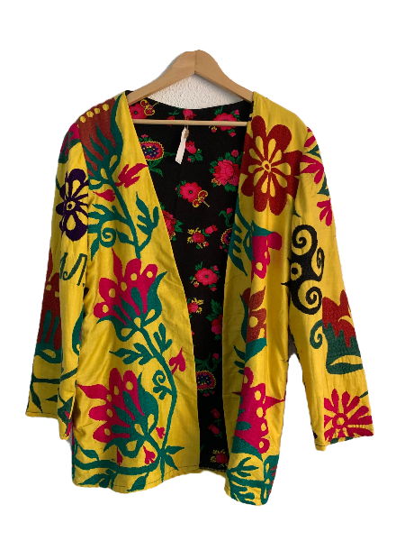 Vintage Suzani Jacket - Sanjanaandme