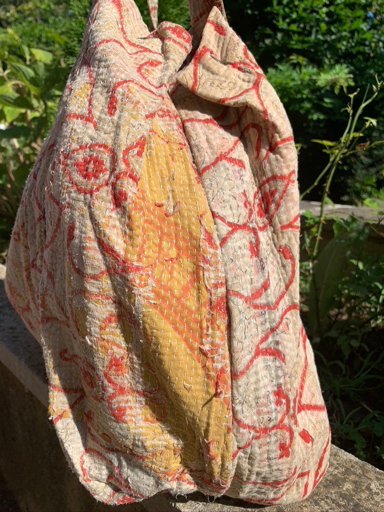 Vintage Kantha Bag