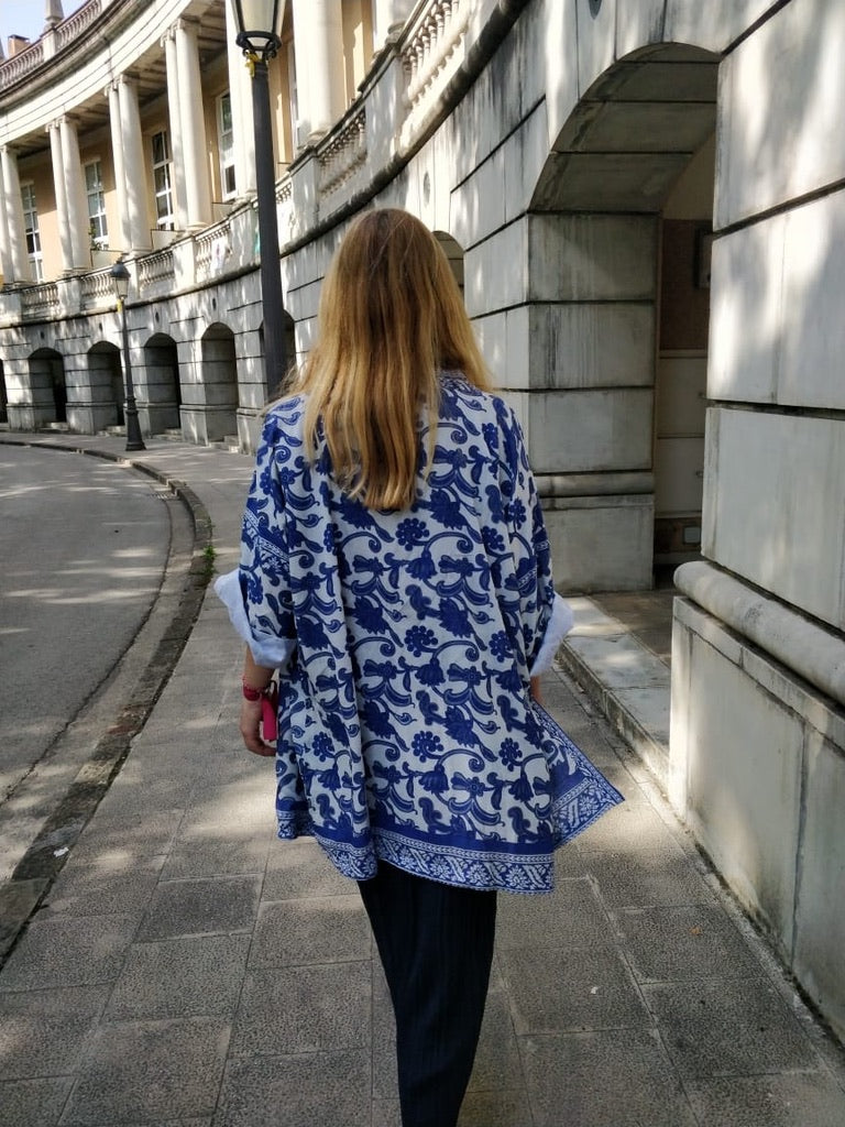 Block Print Kimono