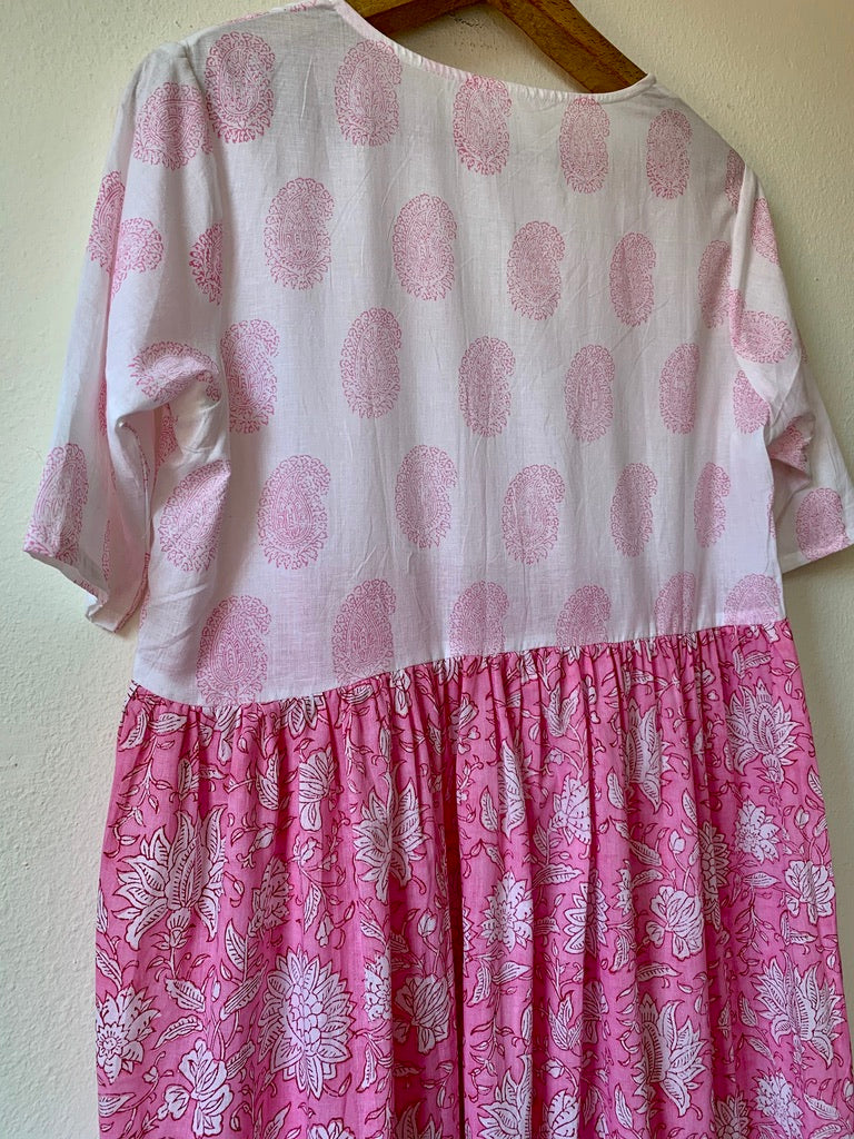 Block Print Dress