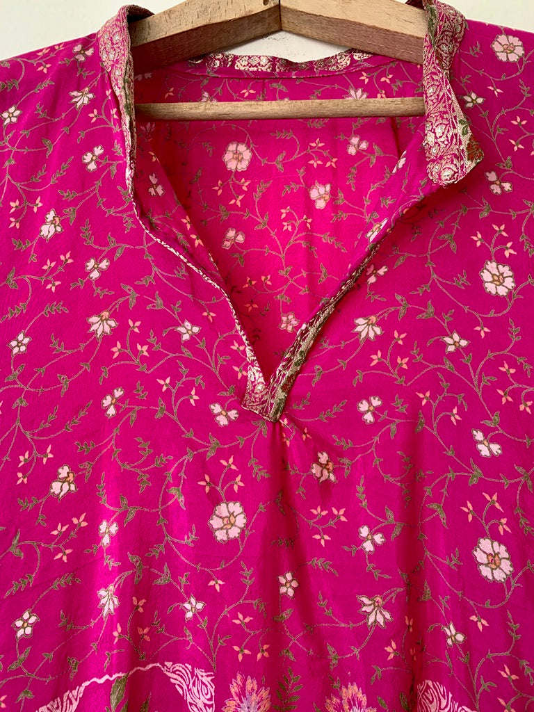 Vintage Oversize Silk Dress