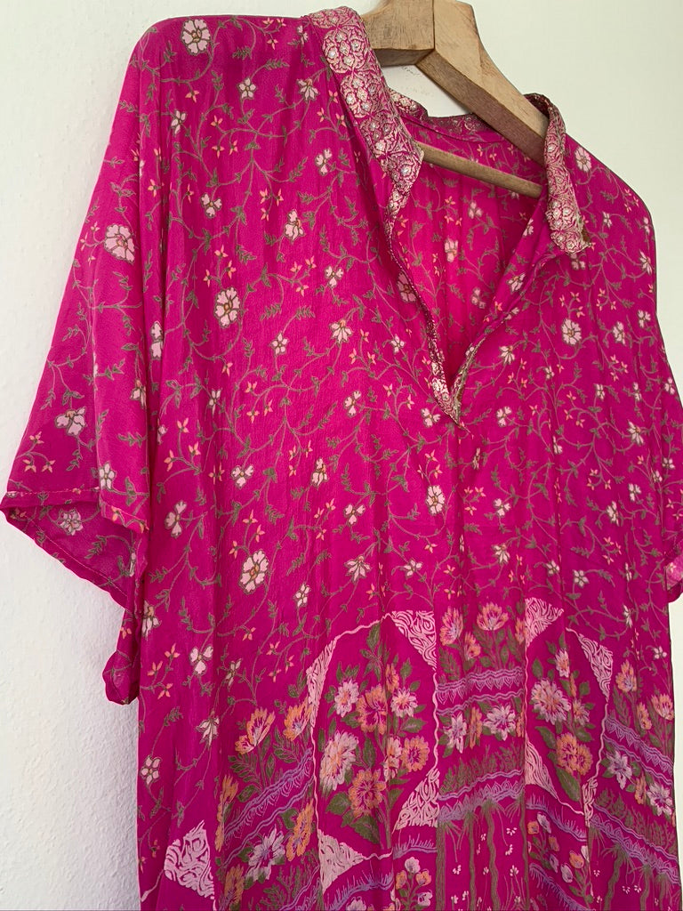 Vintage Oversize Silk Dress