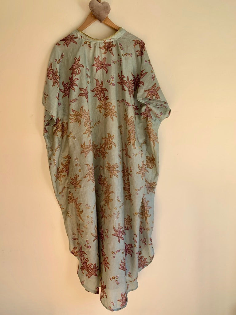Vintage Oversize Silk Dress