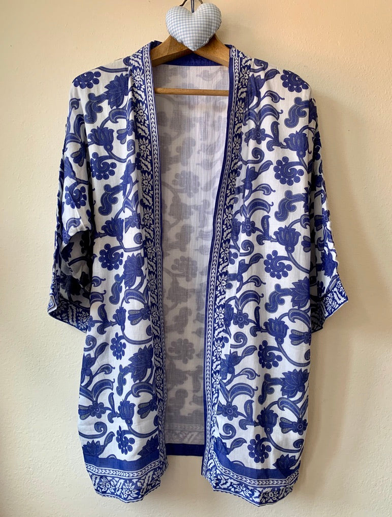Block Print Kimono
