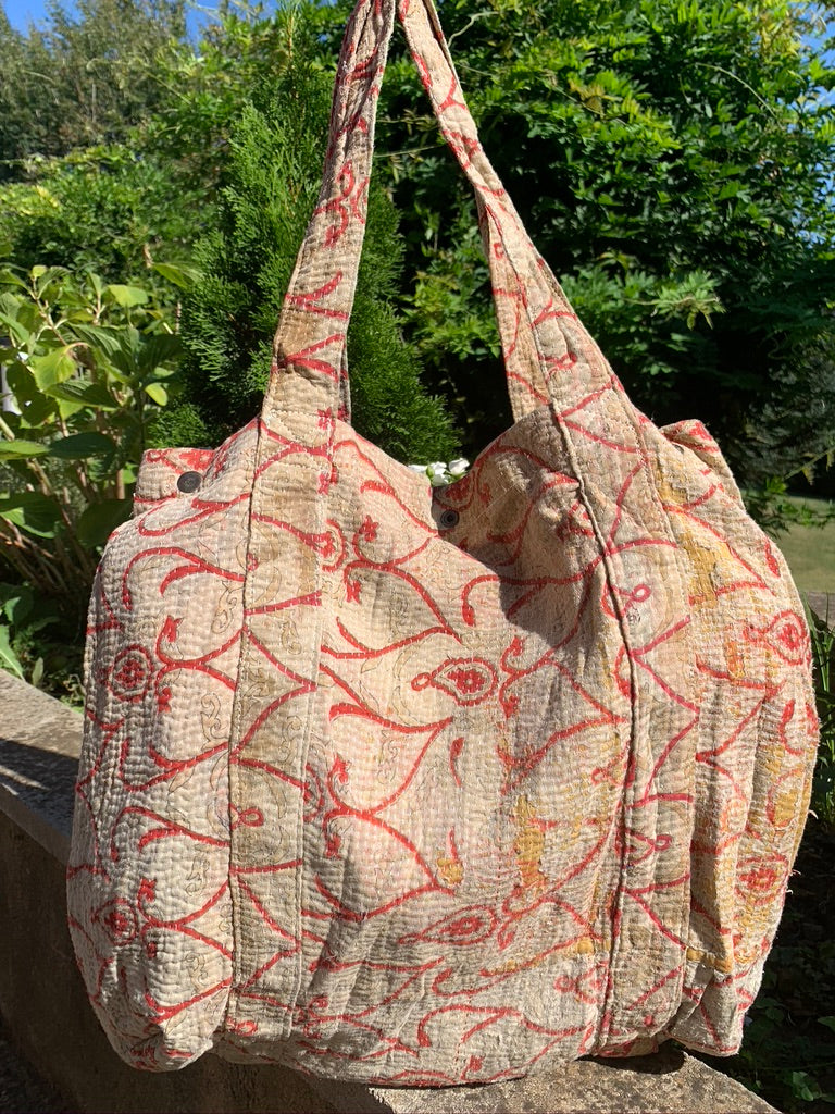 Vintage Kantha Bag