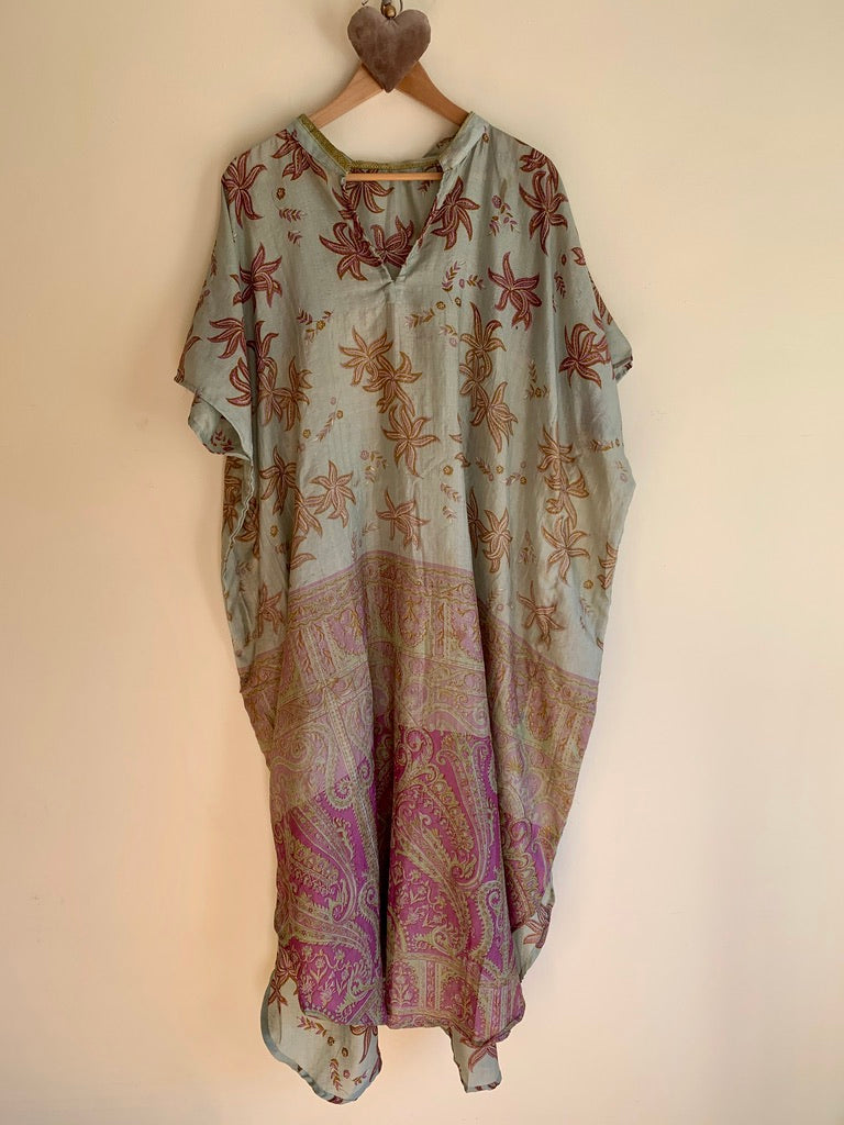 Vintage Oversize Silk Dress