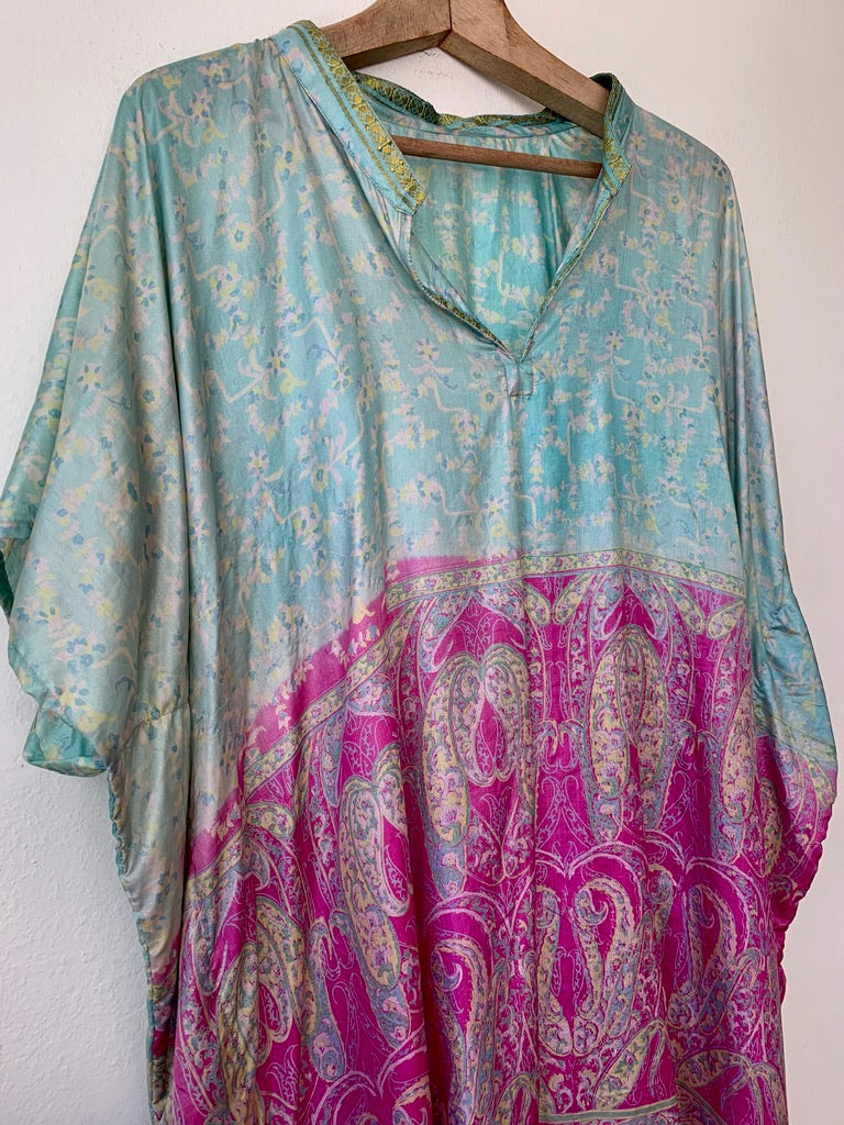 Vintage Oversize Silk Dress