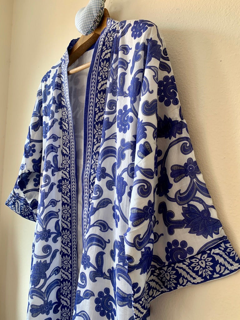 Block Print Kimono