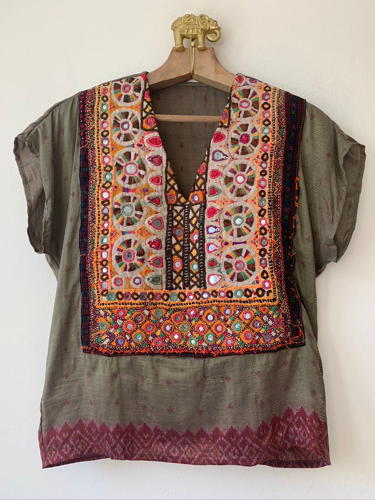 Silk Vintage Top