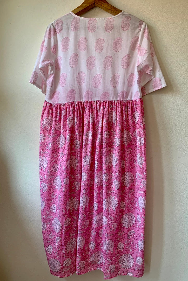 Block Print Dress