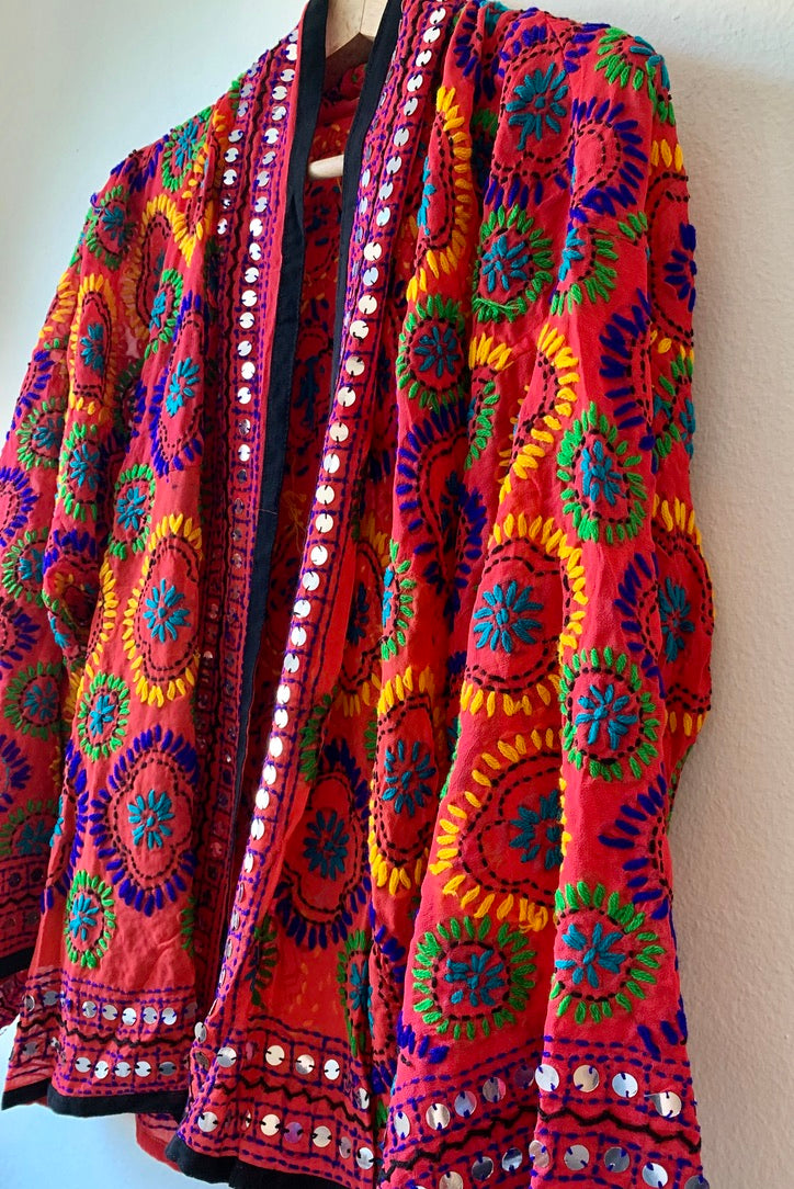 Short Pulkari Kimono