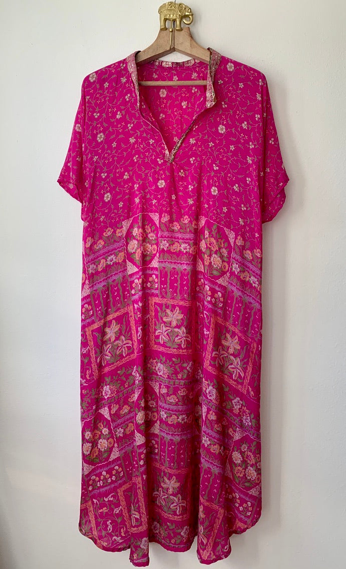 Vintage Oversize Silk Dress