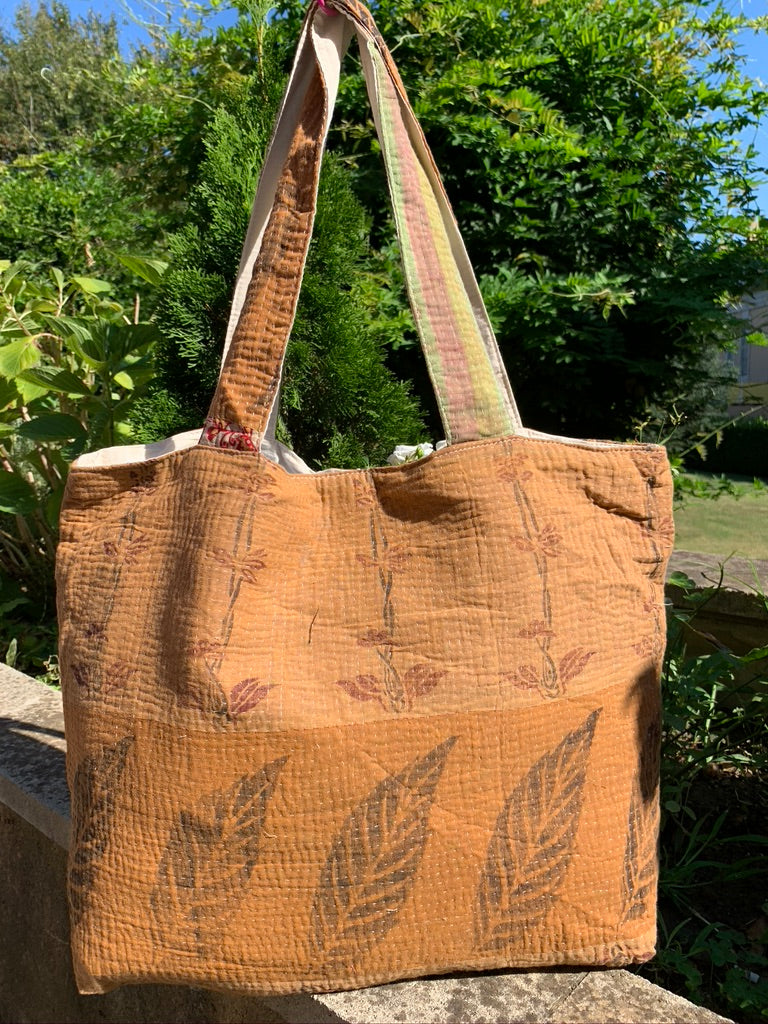 Vintage Kantha Bag