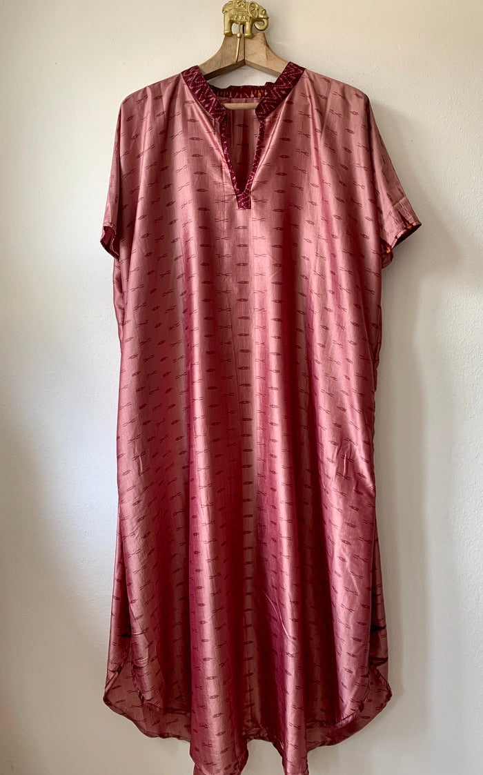 Vintage Oversize Silk Dress