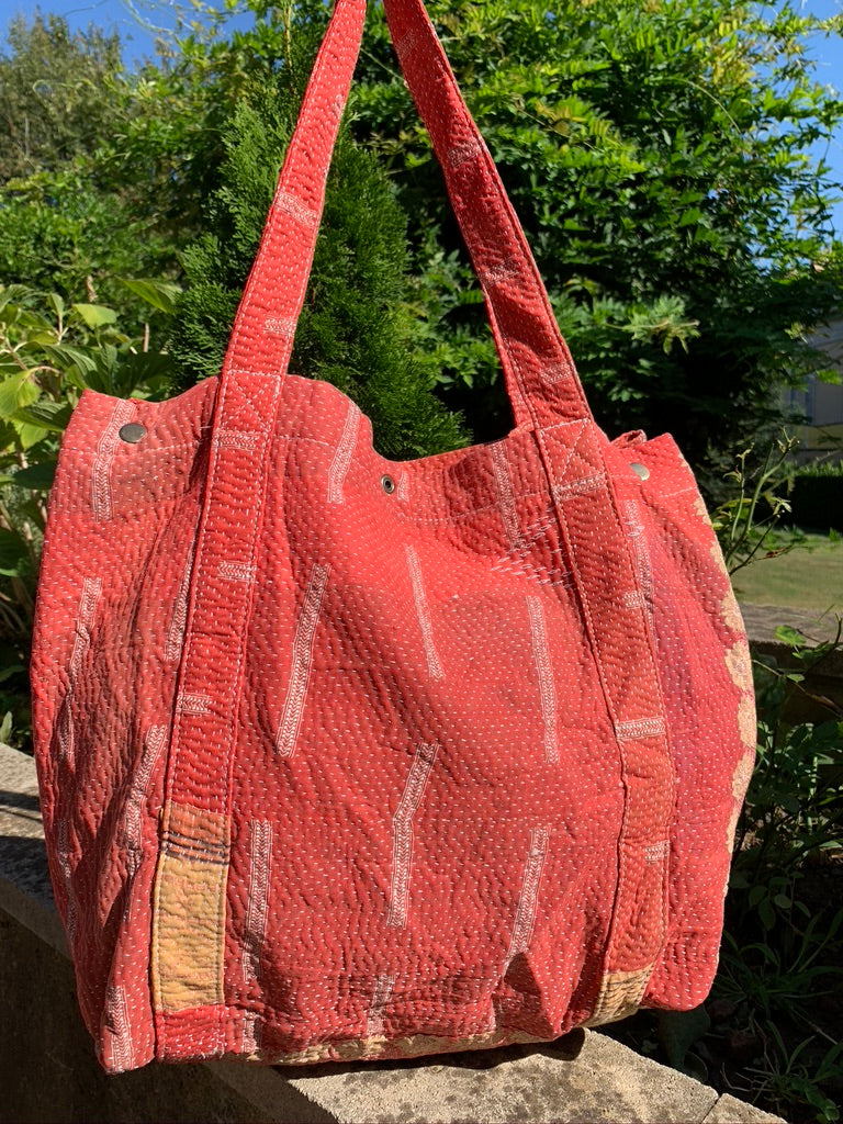 Vintage Kantha Bag