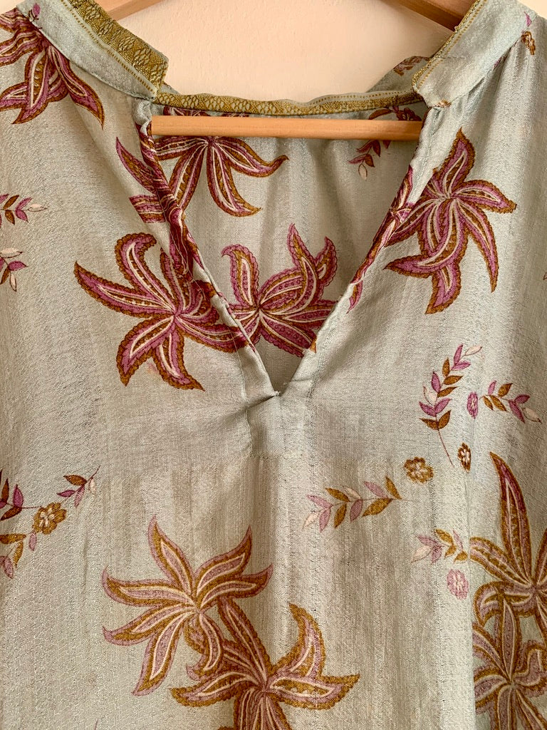 Vintage Oversize Silk Dress