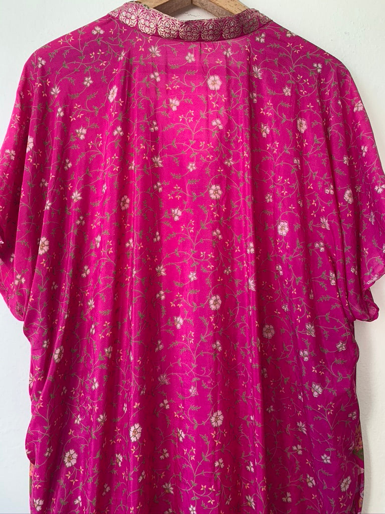 Vintage Oversize Silk Dress