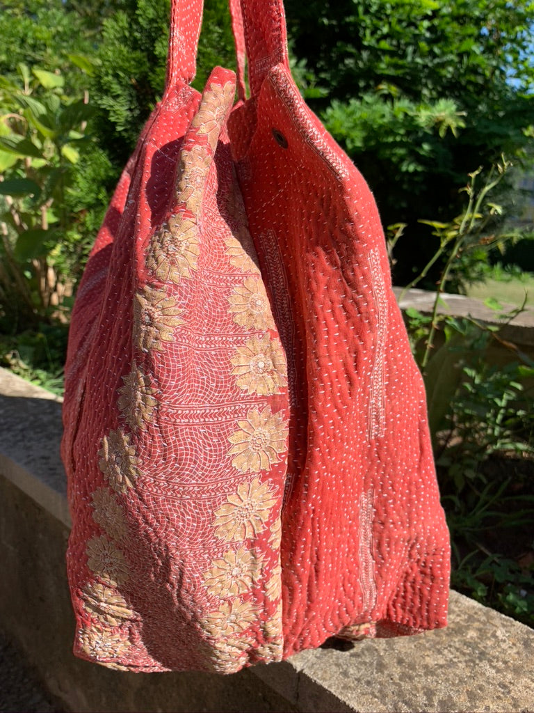 Vintage Kantha Bag
