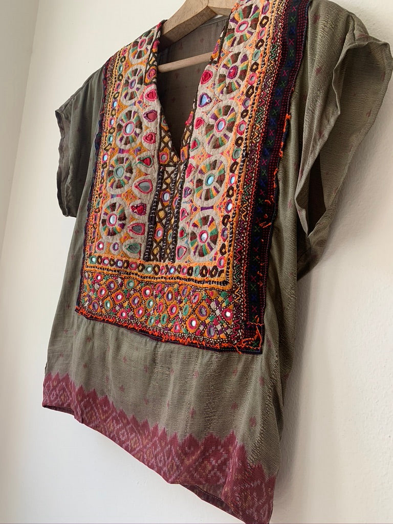 Silk Vintage Top