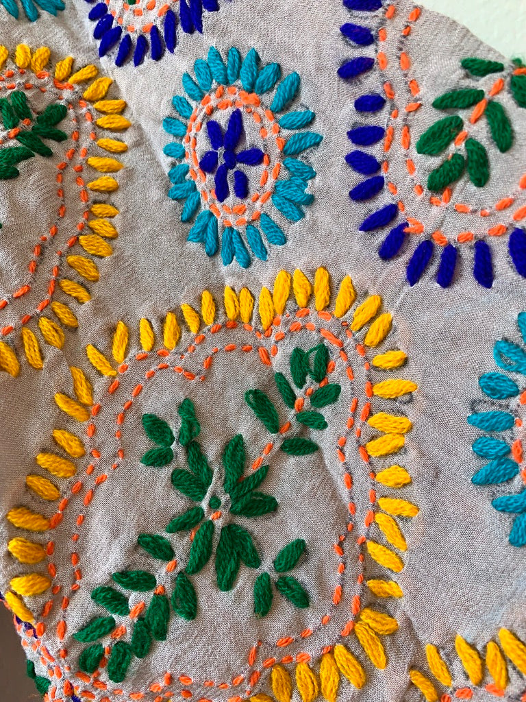 Long Pulkari Kimono