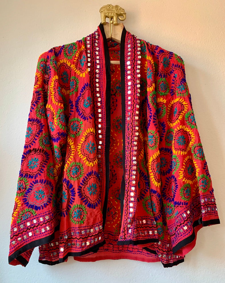 Short Pulkari Kimono