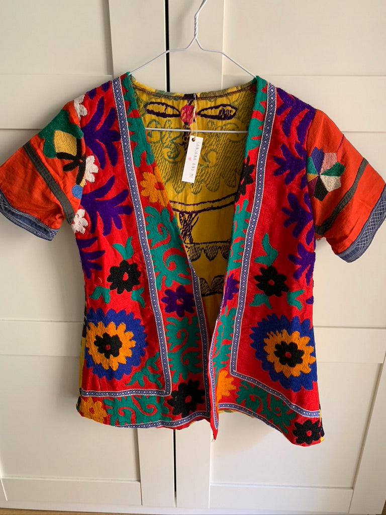 Vintage Suzani Jacket - Sanjanaandme
