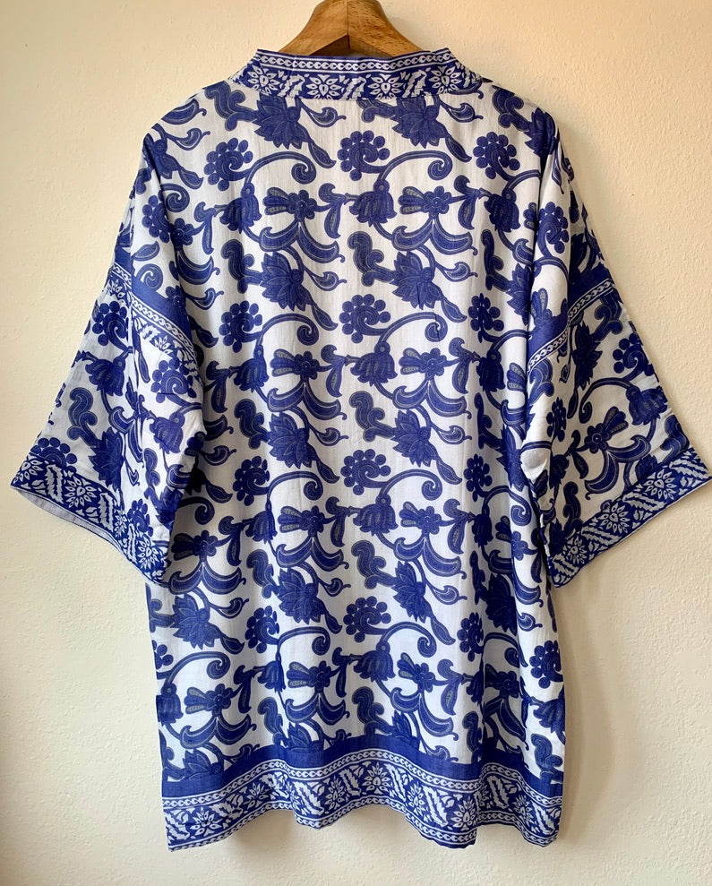 Block Print Kimono
