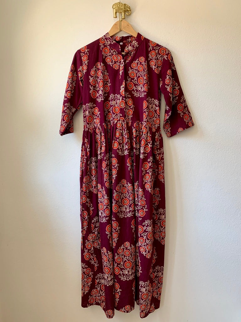 Block Print Dress