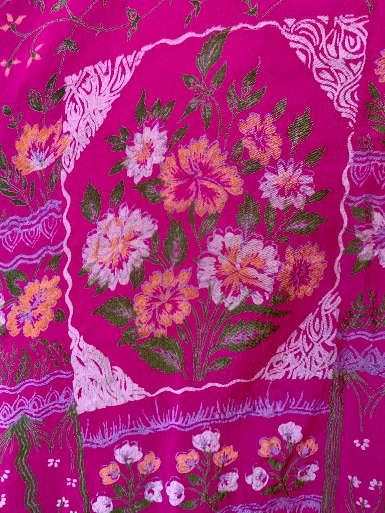 Vintage Oversize Silk Dress