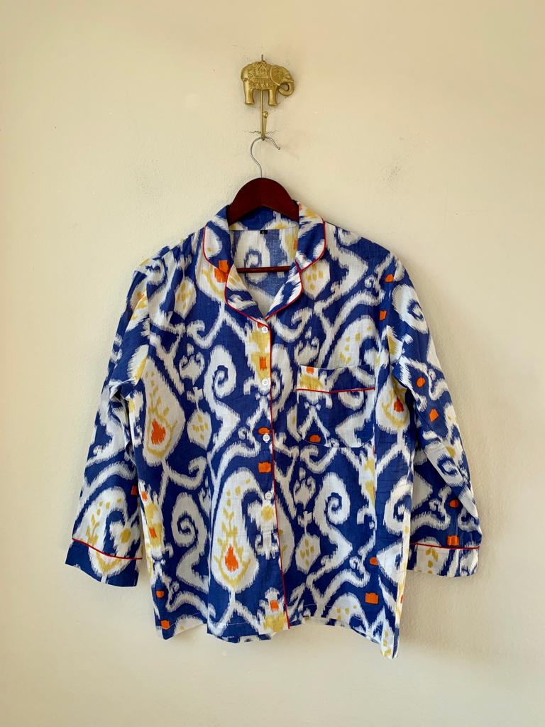 Ikat Print Pijama