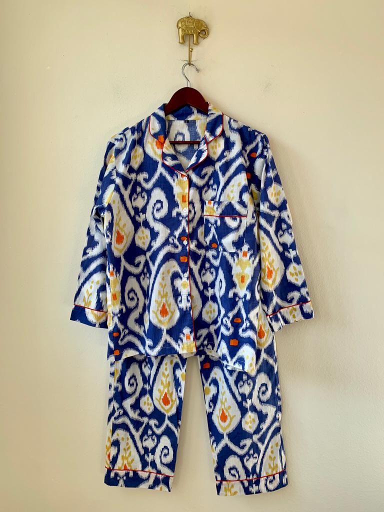 Ikat Print Pijama