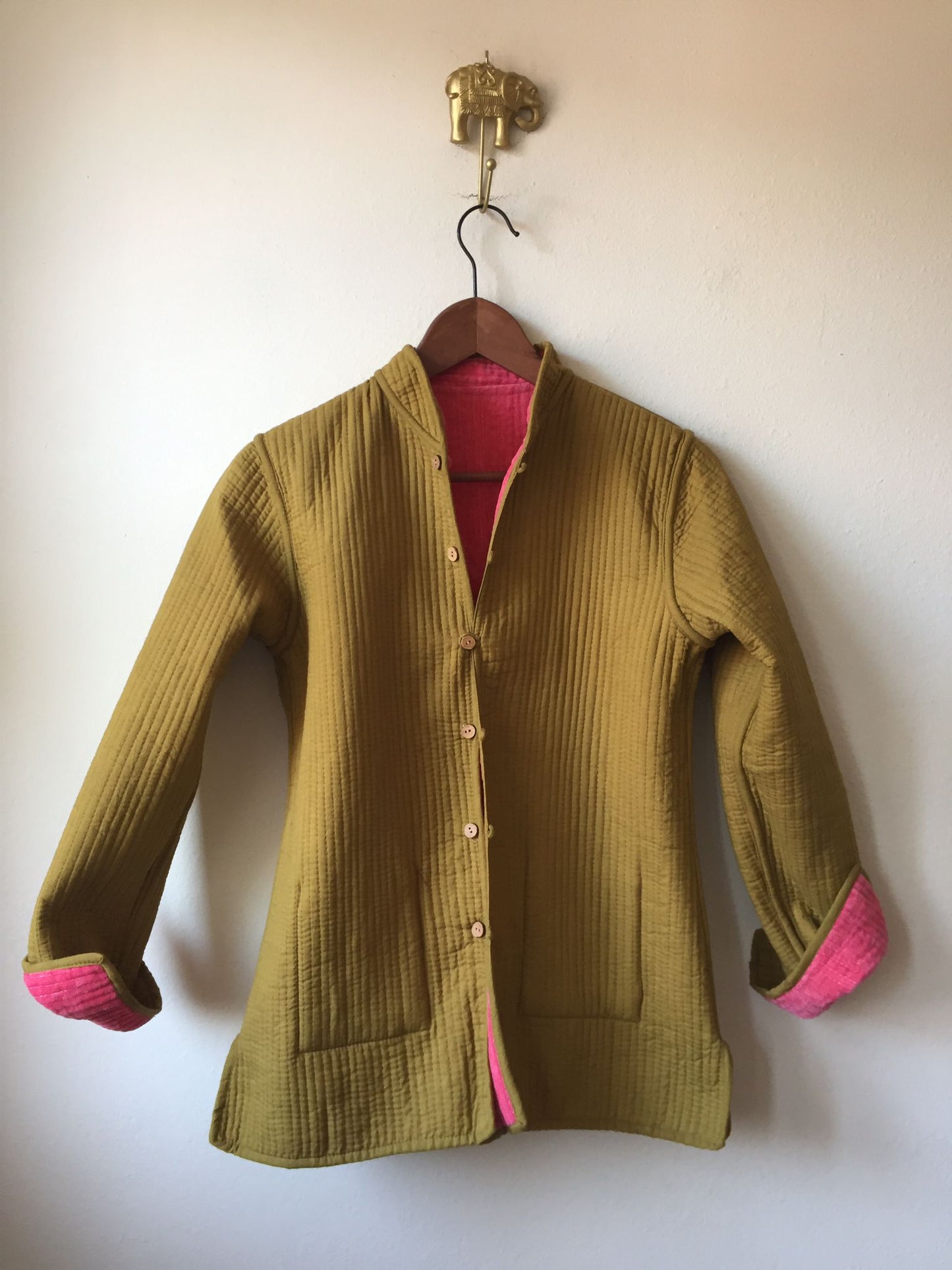 Chaqueta acolchada reversible