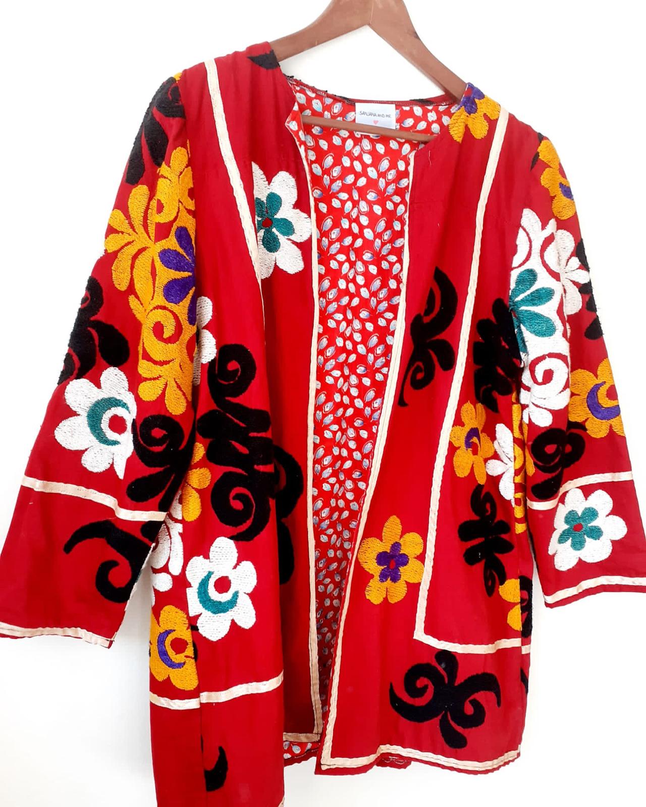 Vintage Suzani Jacket