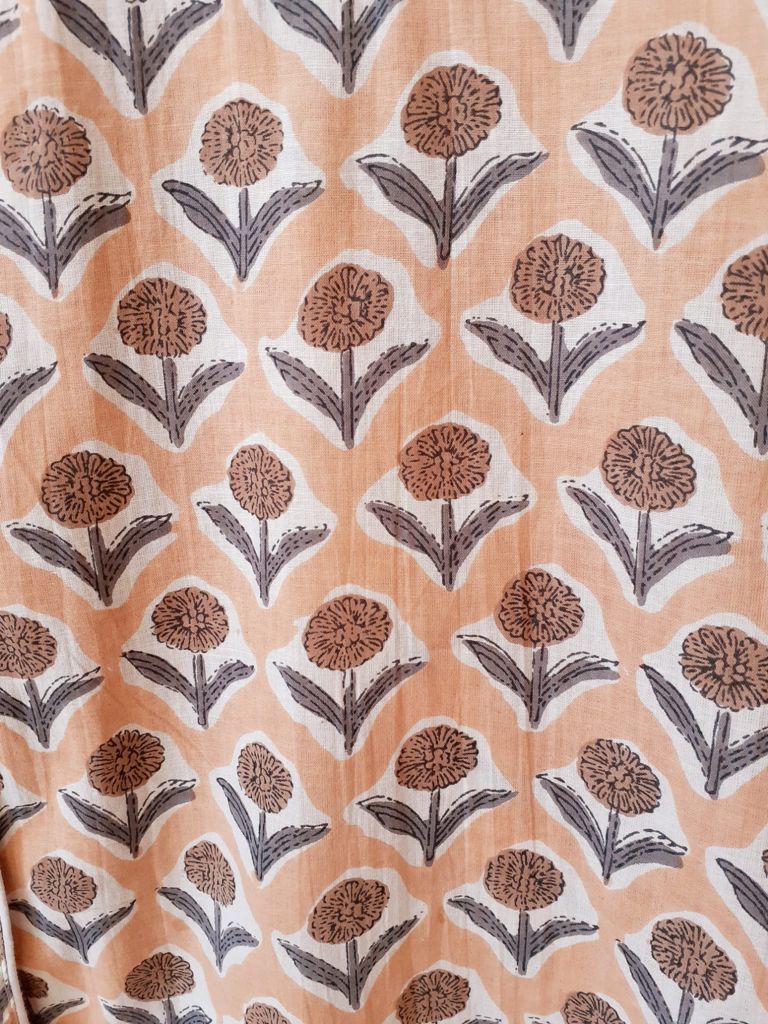Block Print Short Pijamas