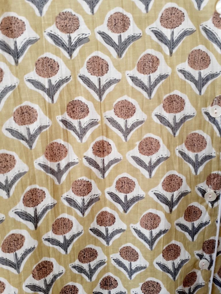 Block Print Short Pijamas