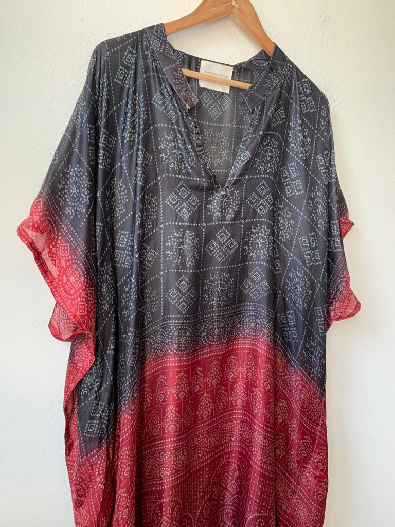 Vintage Silk Kaftan