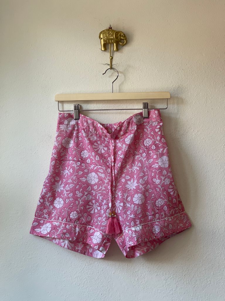 Block Print Short Pijamas
